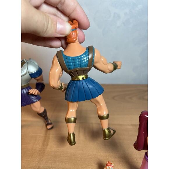 Hercules Disney Lot Of 7 Toys Megara Pegasus - Picture 5 of 10